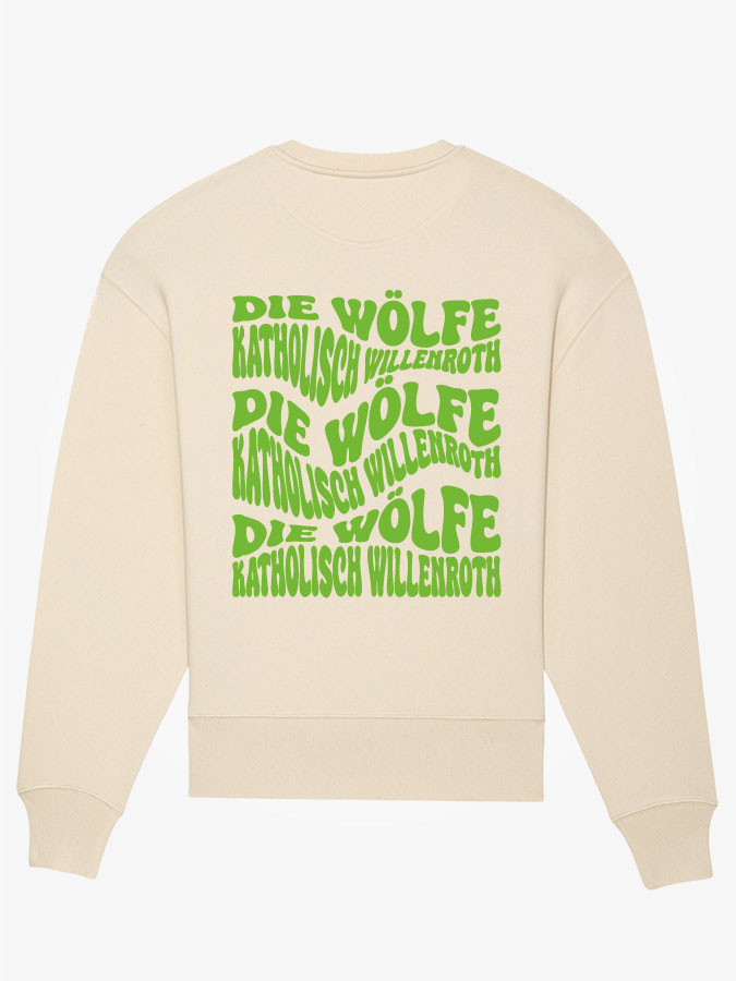 Oversized Sweater Wavy Herren