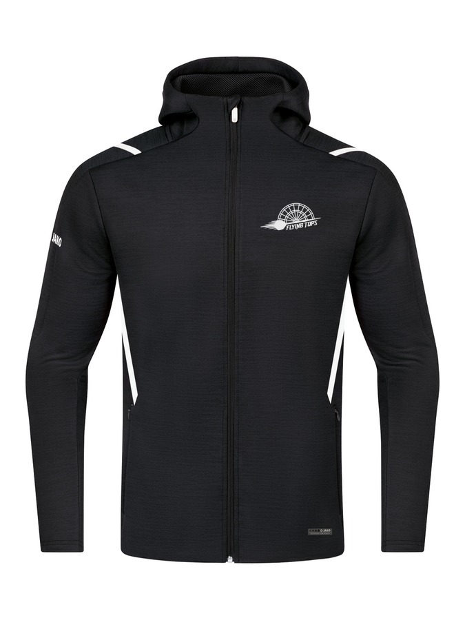 Jako Freizeitjacke Challenge mit Kapuze