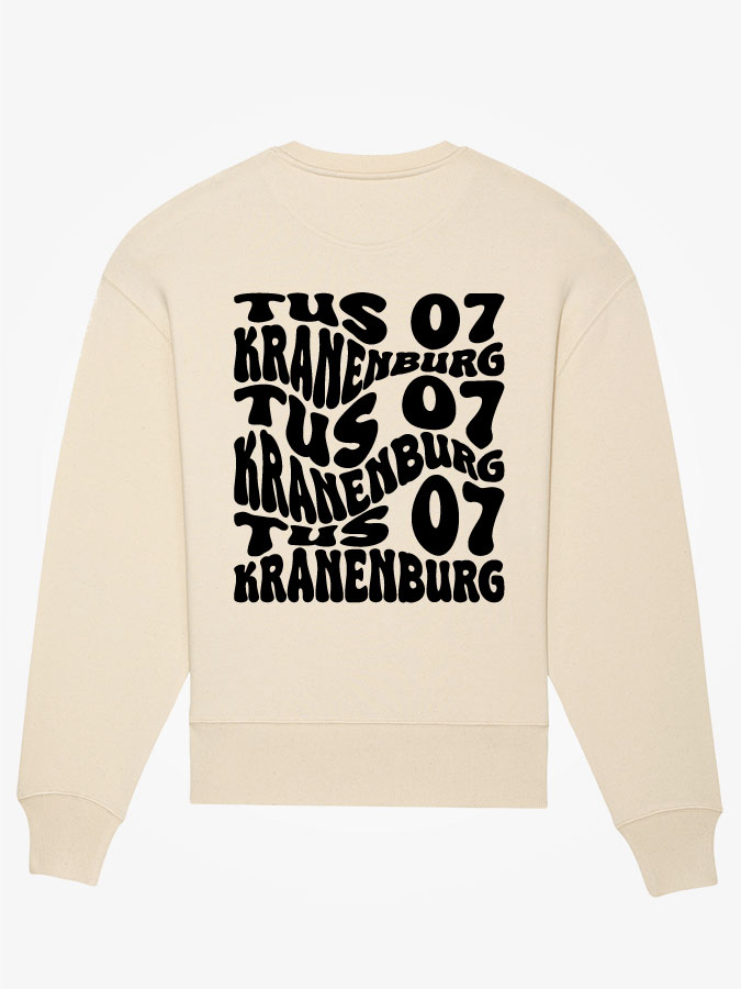 Oversized Sweater Wavy Herren