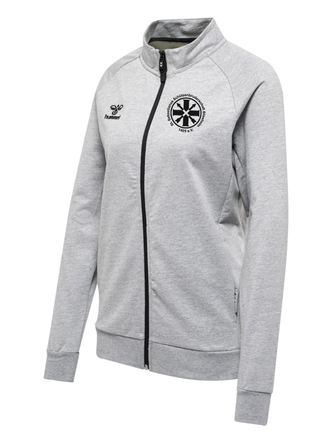 Hummel Move Grid Cotton Zip Jacke Woma Damen