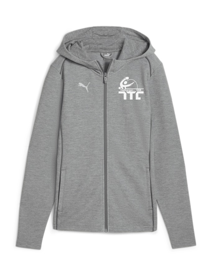 PUMA teamFINAL Casuals Kapuzenjacke Damen
