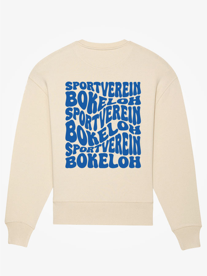 Sweatshirt Oversized Wavy Herren