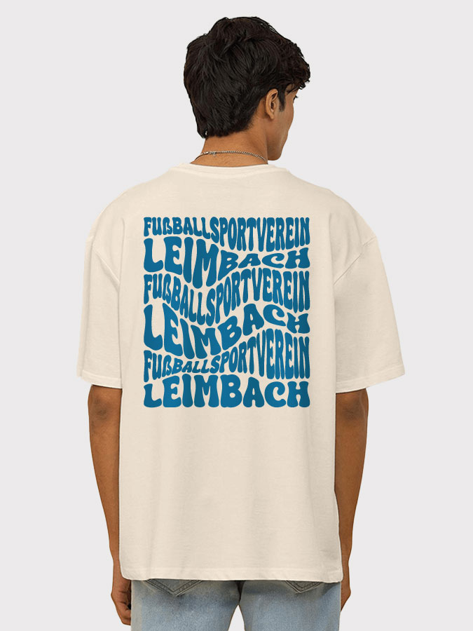 T-Shirt Oversized Wavy Herren