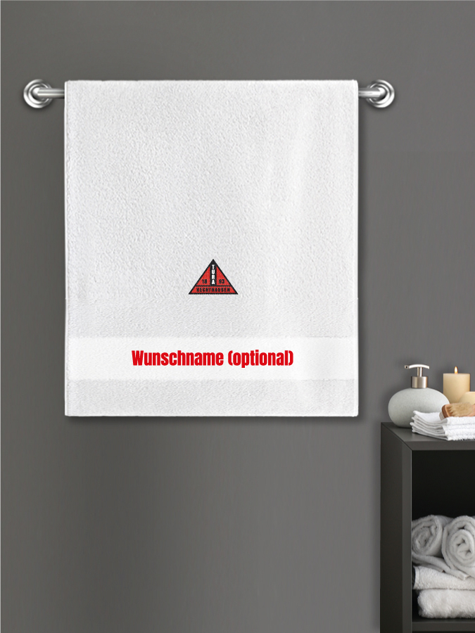 Badehandtuch Team Sticklogo