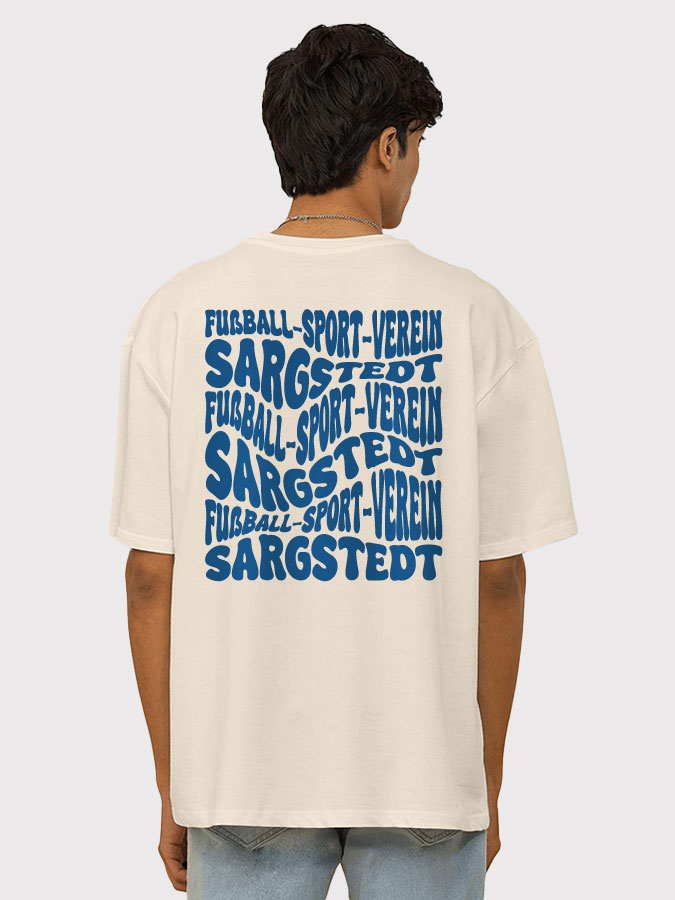 Oversized Shirt Wavy Herren