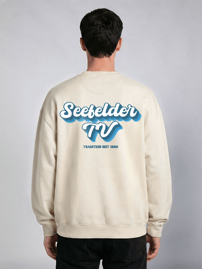 Oversized Sweater Vintage Herren