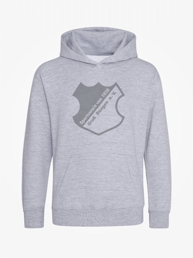 Hoodie All Grey Kids Unisex