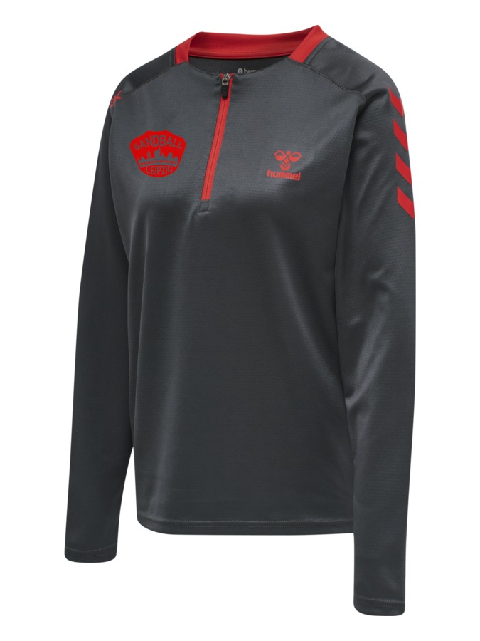 Hummel Action Poly Half Zip Sweat Damen