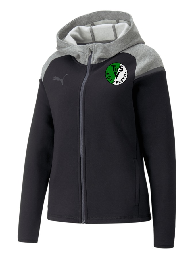 PUMA teamCUP Casuals Kapuzenjacke Damen