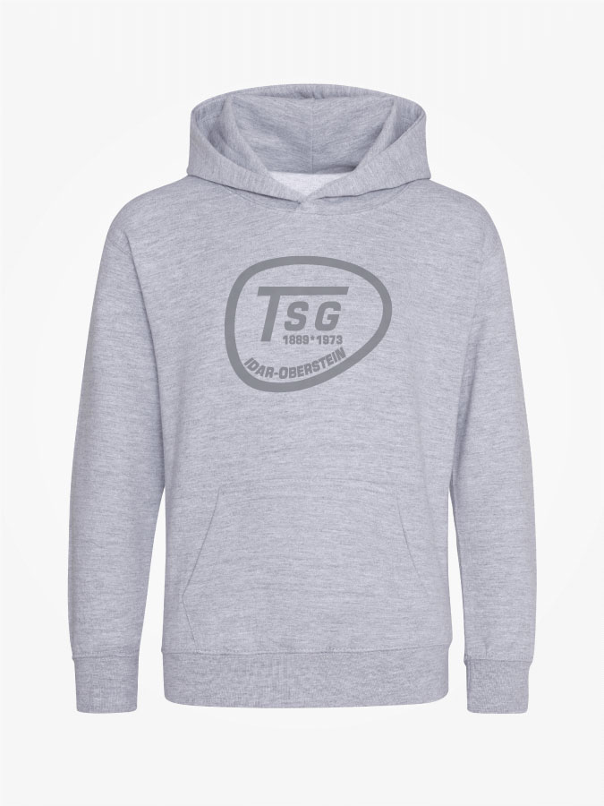 Hoodie All Grey Kids Unisex