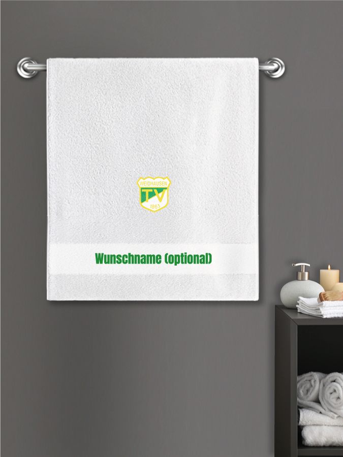 Badehandtuch Team Sticklogo