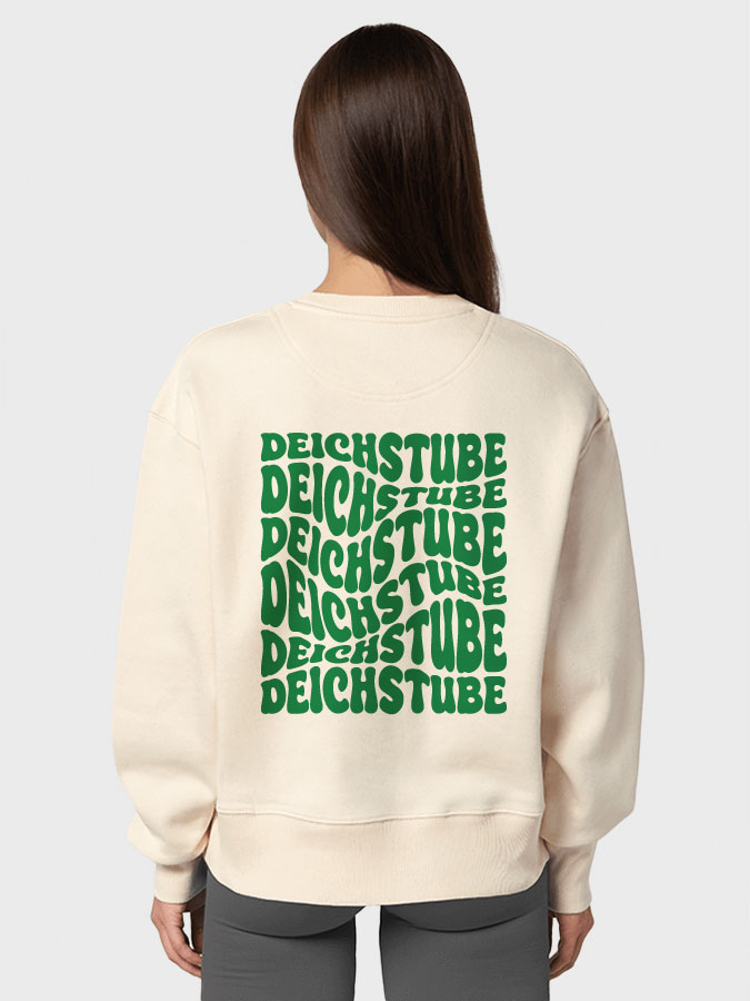 Oversized Sweater Wavy Damen