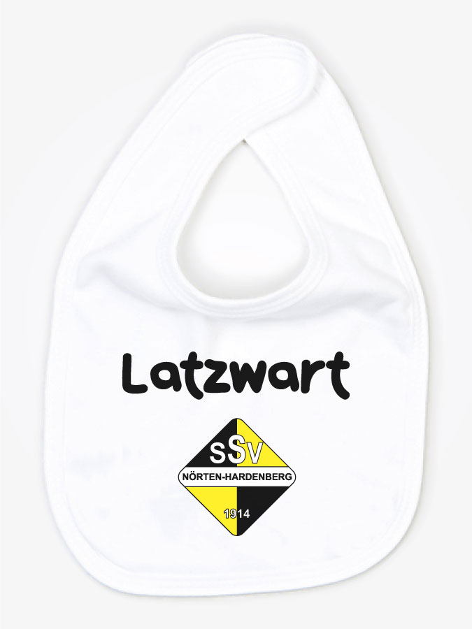 Babylätzchen Latzwart