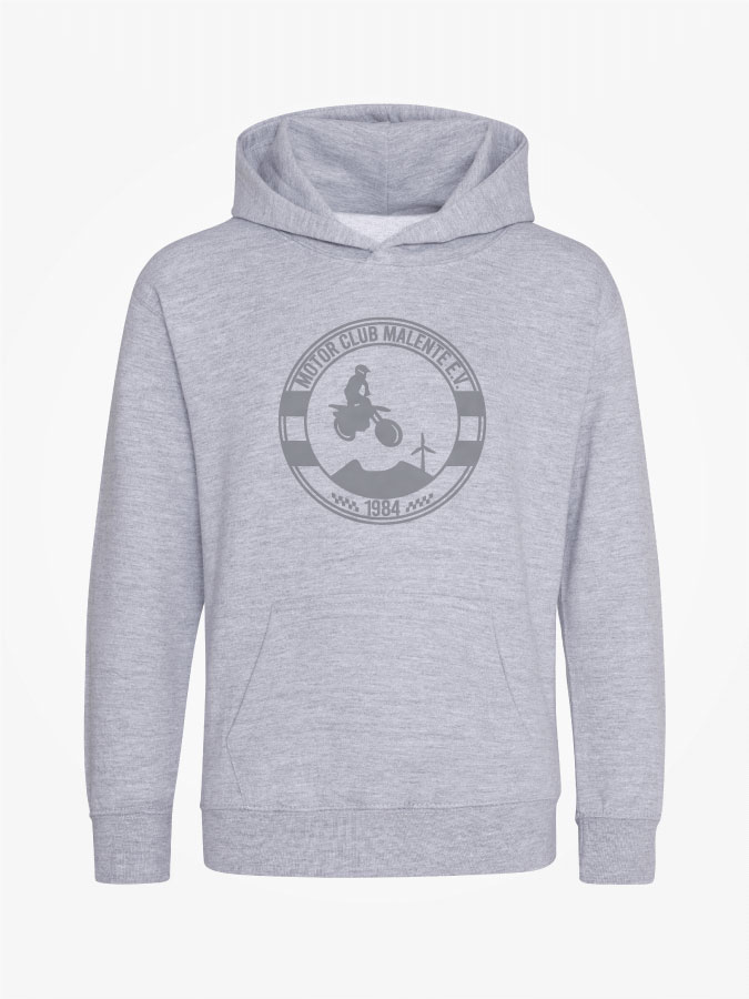 Hoodie All Grey Kids Unisex