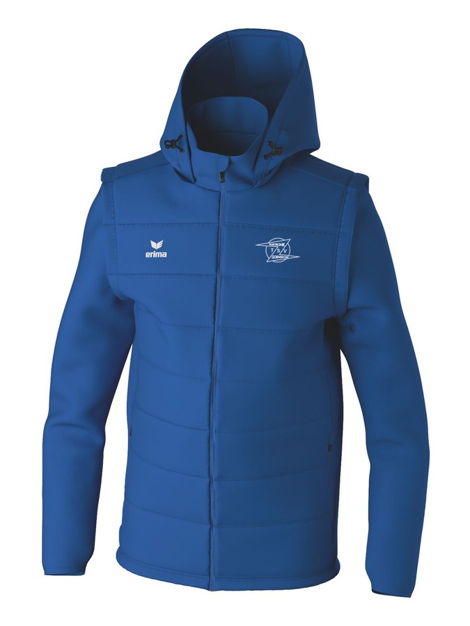 Erima Team Jacke mit abnehmbaren Ärmeln