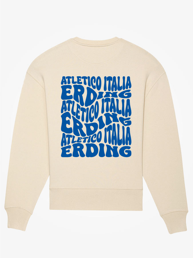 Sweatshirt Oversized Wavy Herren