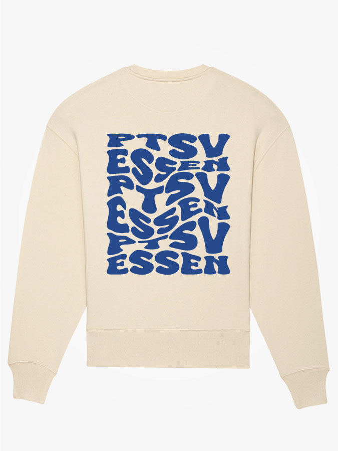 Oversized Sweater Wavy Herren