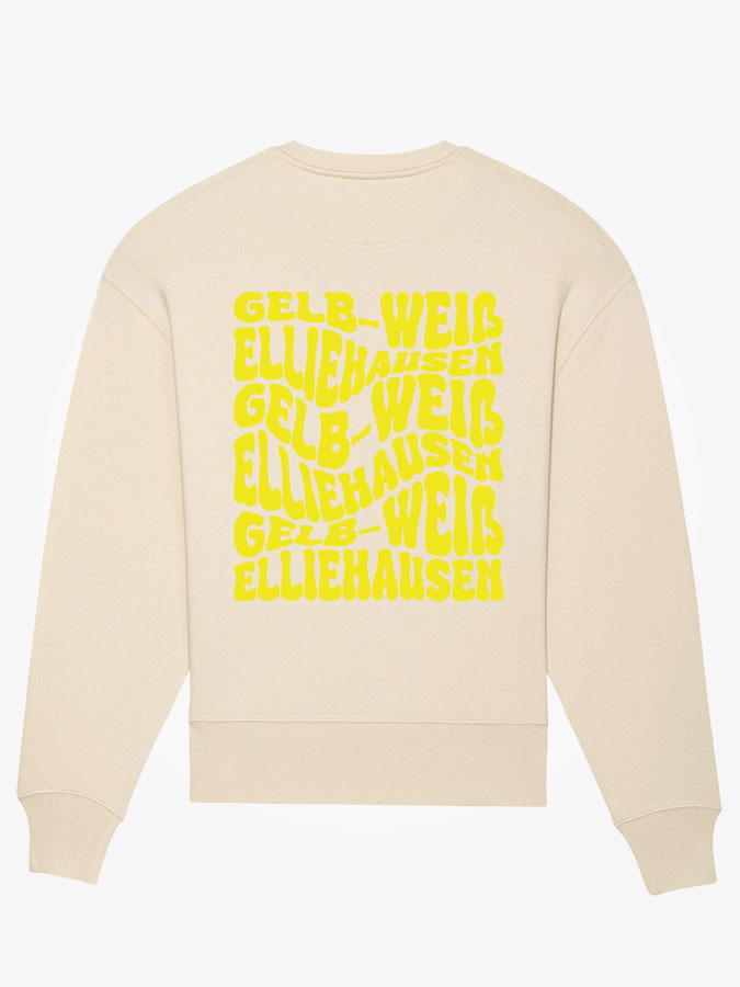 Sweatshirt Oversized Wavy Herren