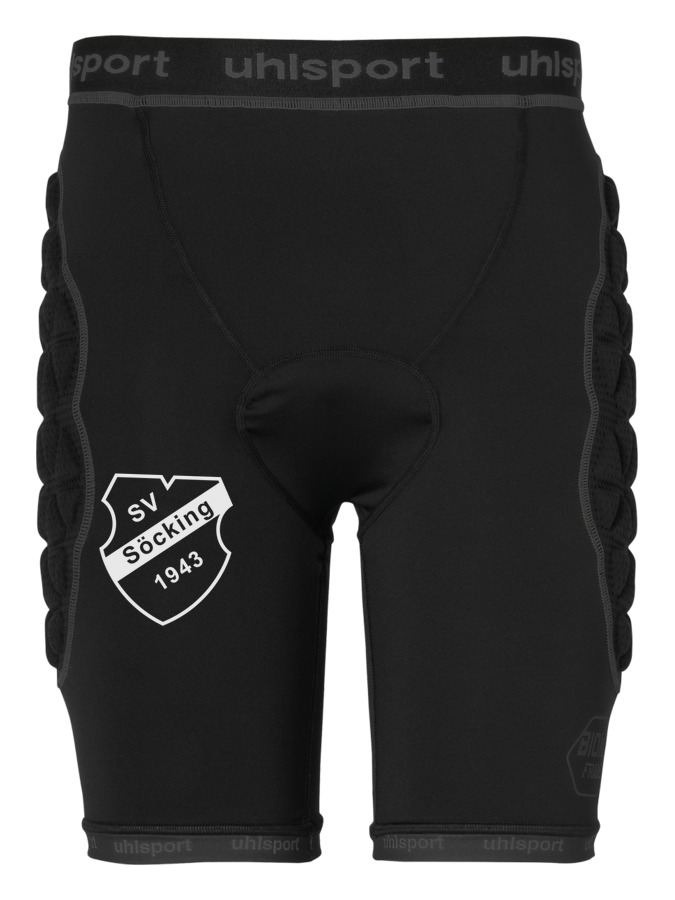 uhlsport Bionikframe Padded Short Black Edition