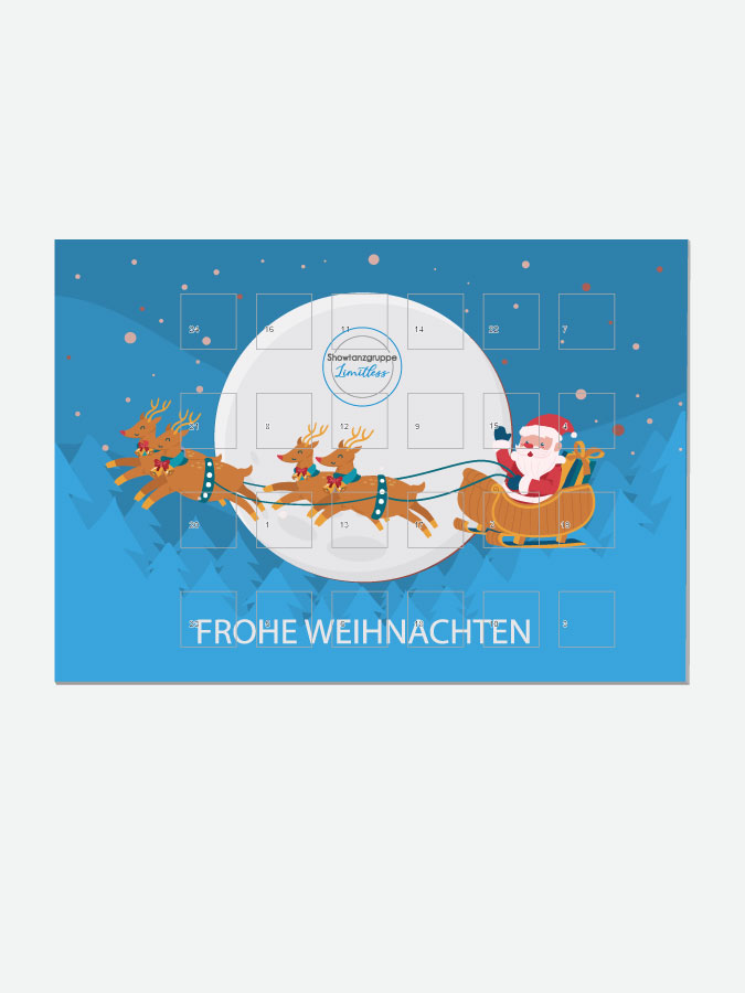 Adventskalender Schokolade