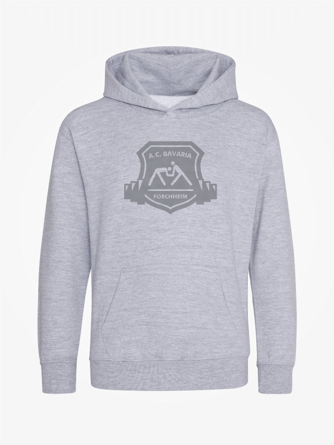 Hoodie All Grey Kids Unisex