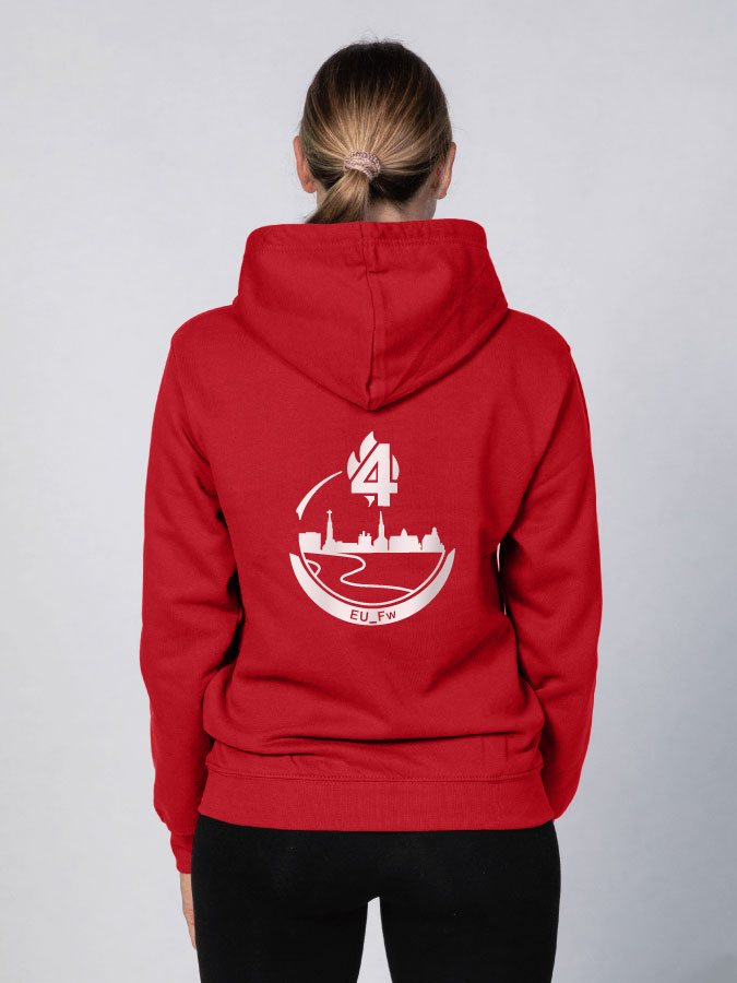 Hoodie Backprint Damen