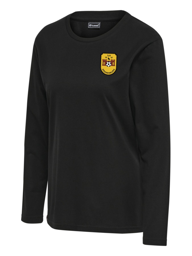 Hummel Red Basic T-Shirt Langarmshirt Damen