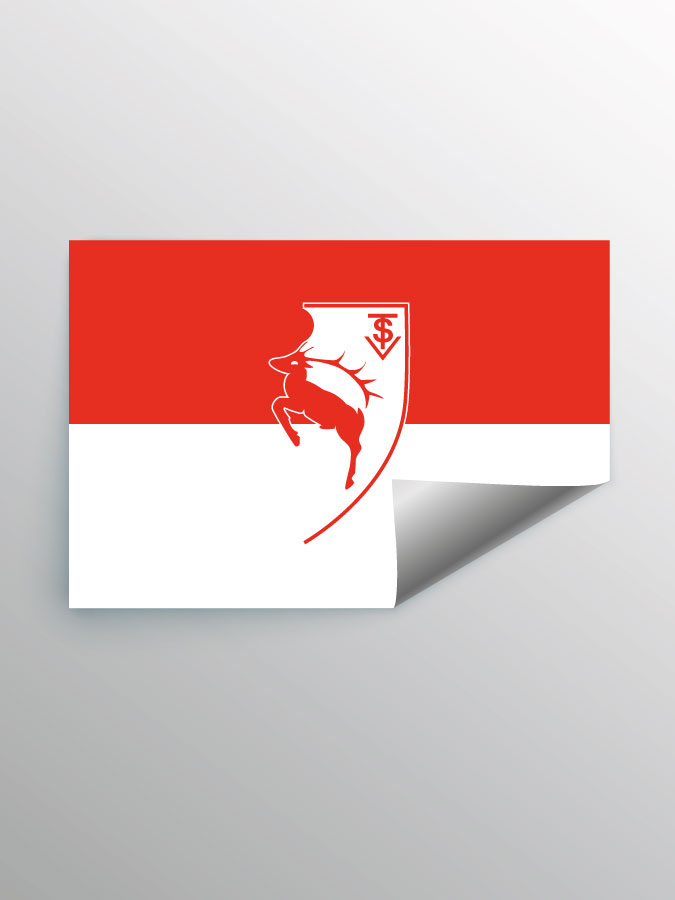 Aufkleber DIN A7 Logo