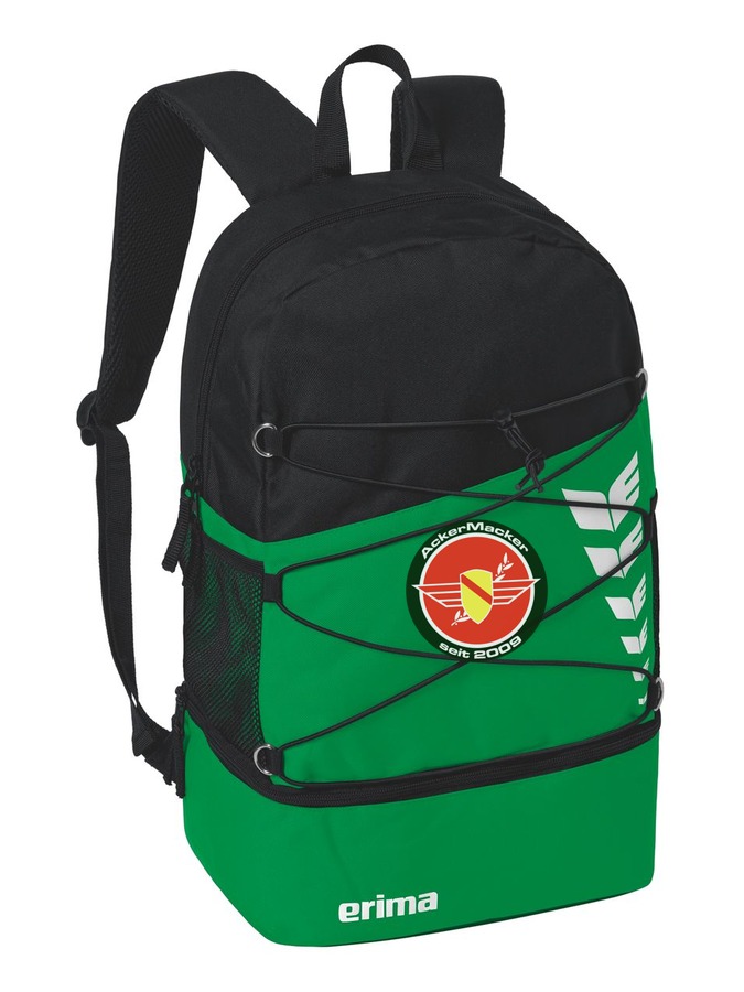 Erima Six Wings Rucksack mit Bodenfach