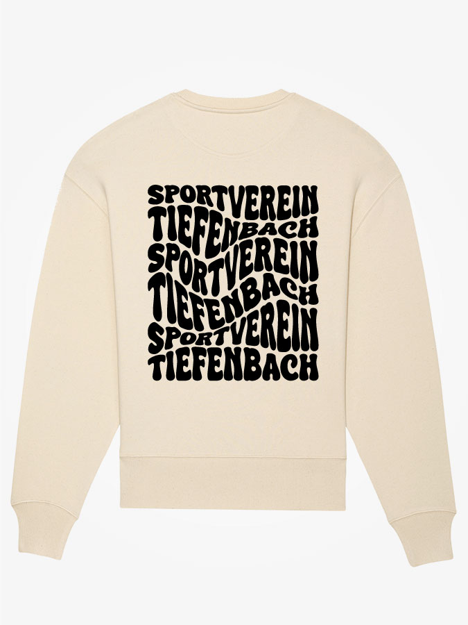Oversized Sweater Wavy Herren