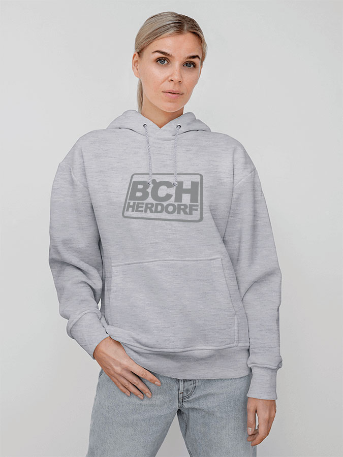 Hoodie All Grey Damen