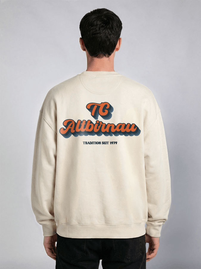 Oversized Sweater Vintage Herren