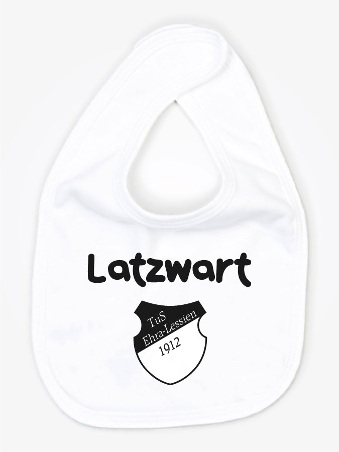 Babylätzchen Latzwart