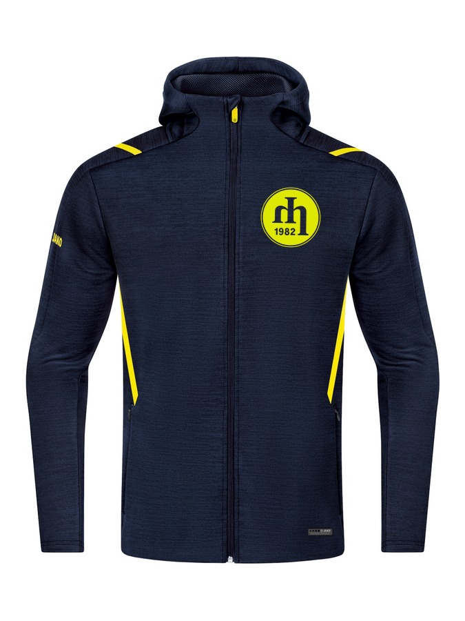 Jako Freizeitjacke Challenge mit Kapuze