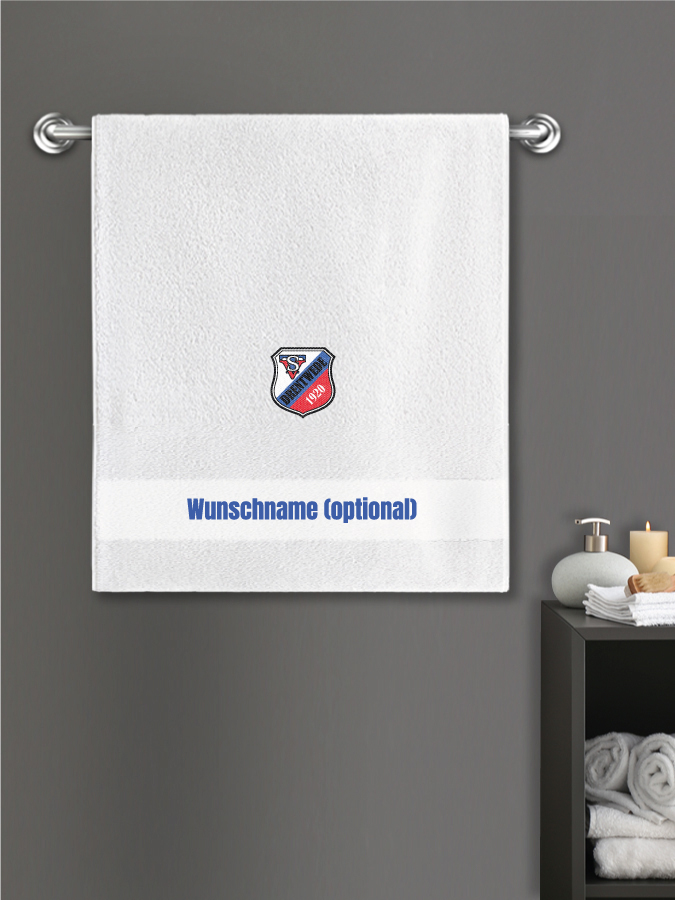 Badehandtuch Team Sticklogo