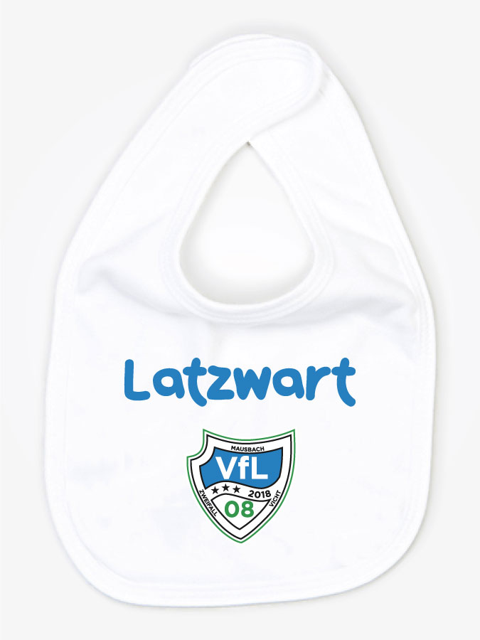 Babylätzchen Latzwart