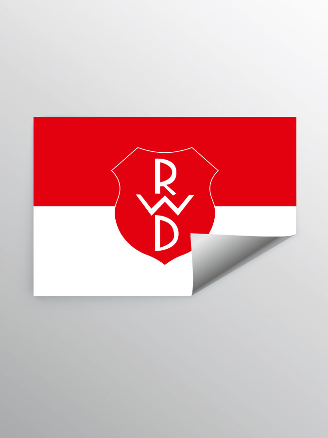 Aufkleber DIN A7 Logo