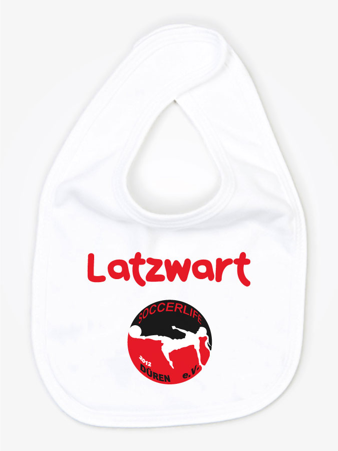 Babylätzchen Latzwart