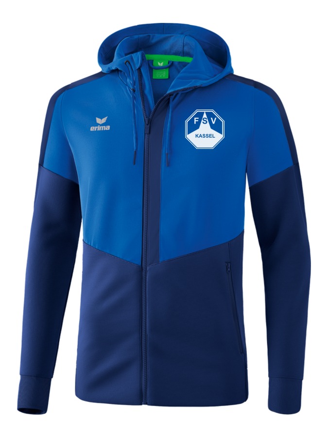 Erima Squad Trainingsjacke mit Kapuze