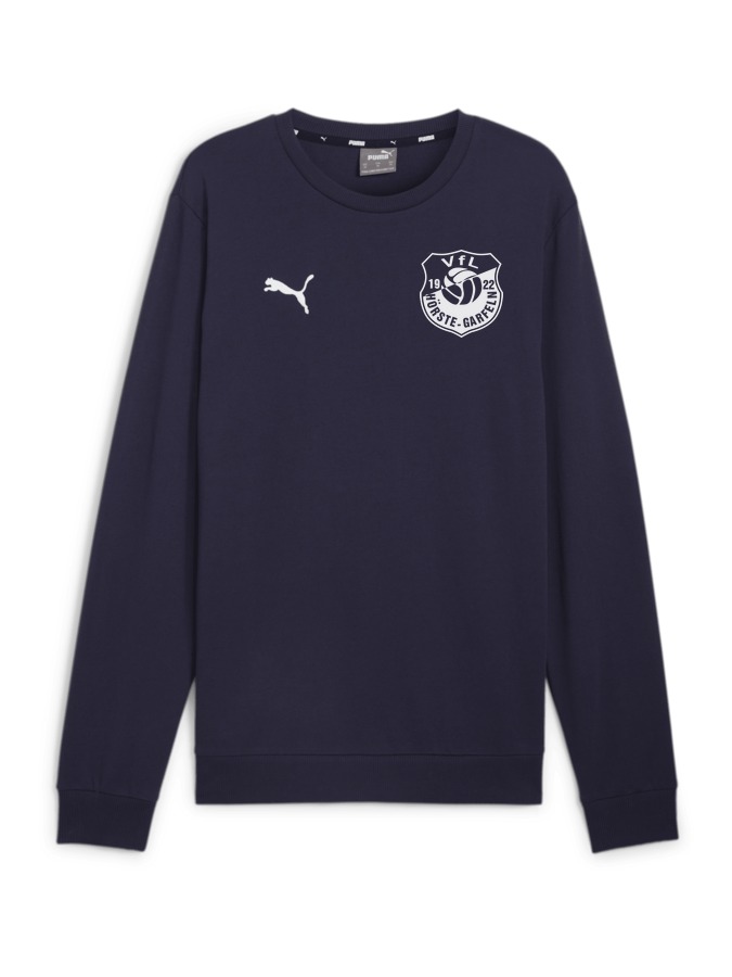 PUMA teamGOAL Casuals Crew Neck Sweatshirt