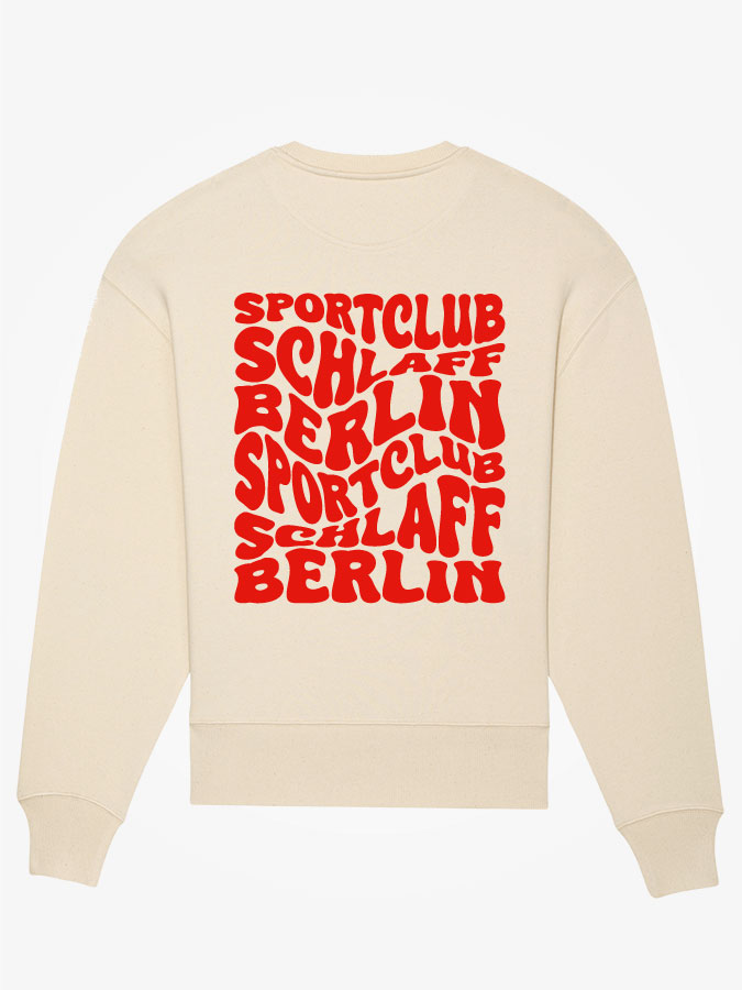 Oversized Sweater Wavy Herren