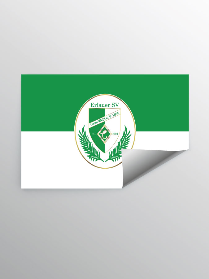 Aufkleber DIN A7 Logo