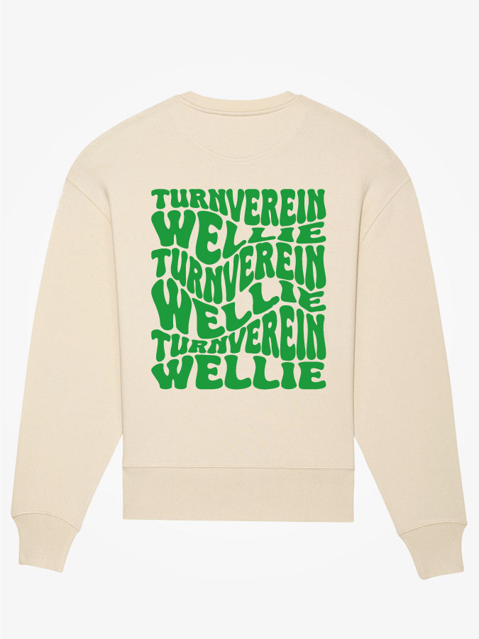 Oversized Sweater Wavy Herren