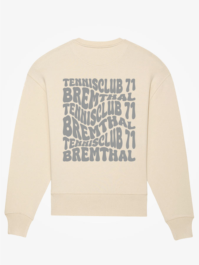 Sweatshirt Oversized Wavy Herren