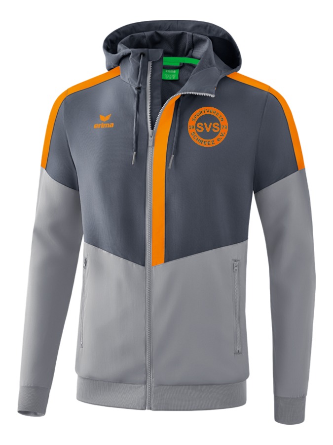 Erima Squad Tracktop Jacke mit Kapuze