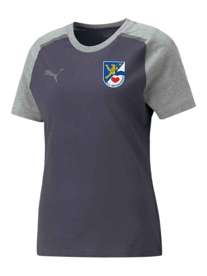 PUMA teamCUP Casuals T-Shirt Damen
