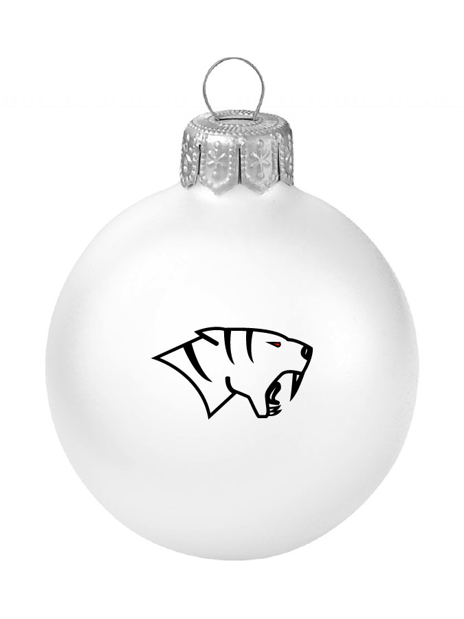 Weihnachtskugel Logo 8cm