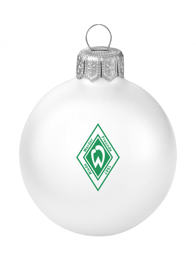 Weihnachtskugel Logo 8cm