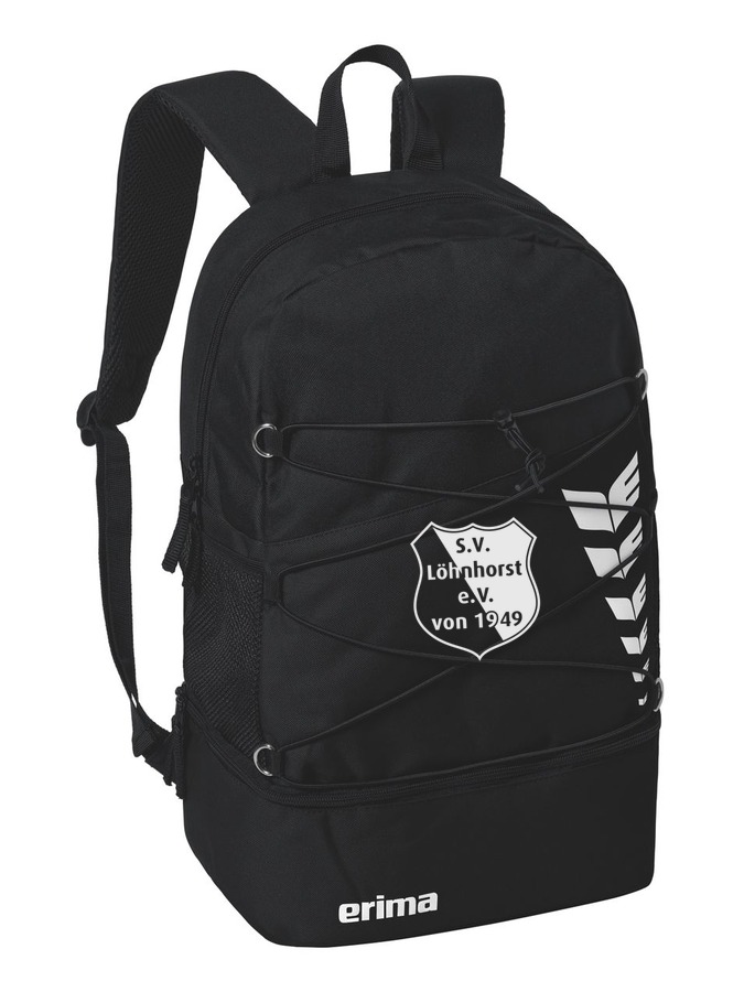 Erima Six Wings Rucksack mit Bodenfach