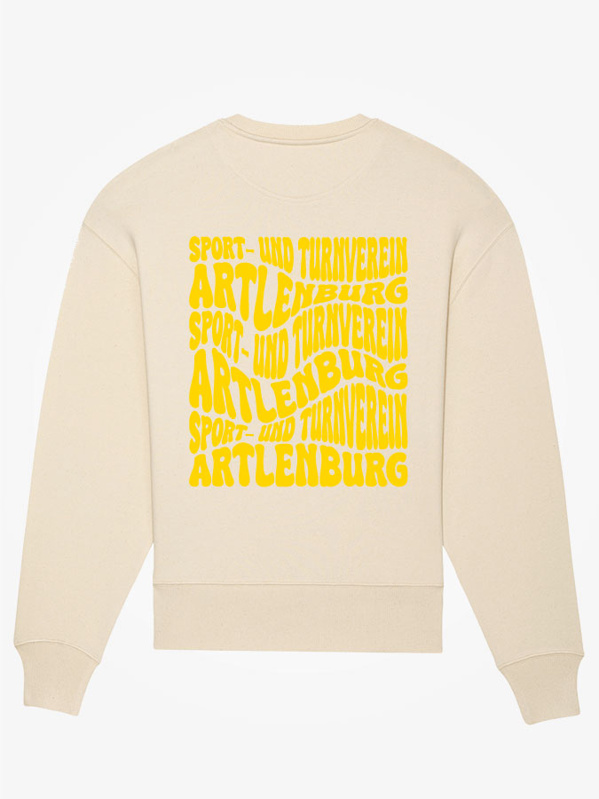 Oversized Sweater Wavy Herren